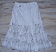 101^ kate letnia   spódnica bawełna haft 40/42