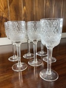 Wyjątkowe kryształowe kieliszki - 7 sztuk! Idealne na prezent!
