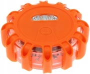 Kogut Flara LED Błyskowa Dysk Lampa Ostrzegawcza