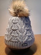 Czapka Zimowa Eisbar Mira Lux Szara Pompon