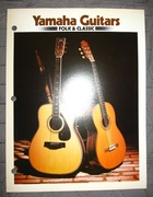 Yamaha Guitars Folk & Classic Catalog - katalog gitar