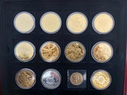 monety po kolekcjonerze zestaw 12 monet w kasetce