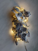 Girlanda łańcuch świetny LED, lampki świąteczne - listki.