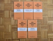 Mapy topograficzne Warszawa 1:10 000 1993 zestaw Główny Geodeta Kraju