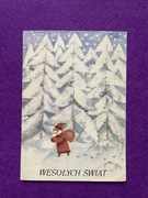 Maria Uszacka Pocztówka Boże Narodzenie Wesołych Świąt 