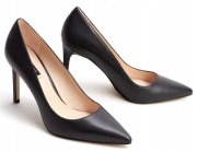 Luksusowe szpilki cielęca skóra Mango 36