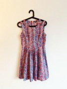 Sukienka lekka w kwiaty Warehouse