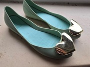 Buty na płaskoej podeszwie, balerinki meliski 37