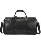 Męska torba podróżna ze skóry naturalnej.