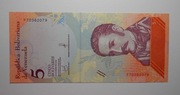 5 Bolivares Wenezuela  oryginał stan bankowy
