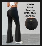 Leginsy dzwony push Up lekko ocieplane S M