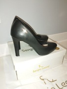 Buty na wysokim obcasie Sergio Leone, r.37 stan bdb