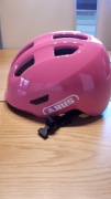 Kask rowerowy Abus Smiley 3.0  M 50-55 cm różowy