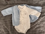 Sweterek i body eleganckie Mayoral 55cm newborn / do 1 mies
