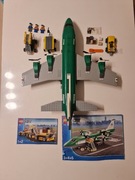 Zestaw Lego City 7734 Samolot Transportowy Cargo Kompletny 100%+ Instrukcje