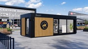 Pawilon Biurowy Handlowy 8x3 z wc Usługowy PREMIUM