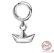 Pandora Charms Moments koralik zawieszka statek łódka jacht origami 