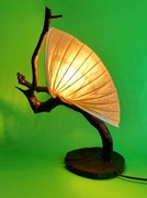 Baśniowa lampa stojąca, korzeń,  handmade