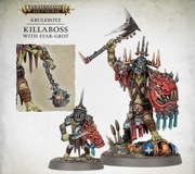 Age of Sigmar - Orruk Warclans - Killaboss with Stab-grot (1szt)