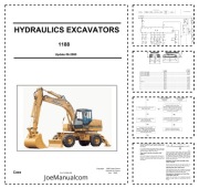 CASE 1188 Excavator Service Manual Instrukcja serwisowa naprawcza