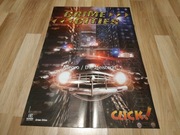 Plakat CRIME CITIES / GROUND CONTROL rok 2000 nowy