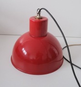 Lampa industrialna przemysłowa sufitowa stalowa emaliowana