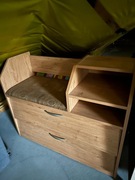 SIEDZISKO Z SZAFKĄ NA BUTY DO PRZEDPOKOJU 