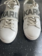 Trampki skórzane Karl Lagerfeld 