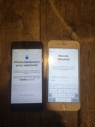 1x IPhone 6s 1x IPhone 6 BLOKADA ICLOUD 