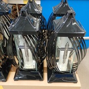 Znicz szklany znicze wkłady na grób XL wysokość ponad 40 cm