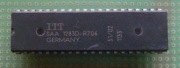 SAA1283D-R706 SINGLE CHIP TV PROCESSOR. ITT