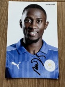 Wilfred Ndidi Manchester City- oryginalny autograf 10x15 cm