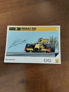 Pocztówka Robert Kubica - Renault F1 Team