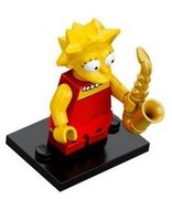 Lego figurka lisa colsim-4 Lisa Simpson bez sukienki 