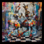 Szachy,  Grafika "One Step" od ArtistryZone-BY,  Plik *.jpg