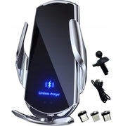 UCHWYT SAMOCHODOWY Z ŁADOWARKĄ INDUKCYJNĄ 15W DO SAMOCHODU NA TELEFON