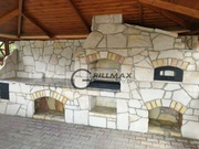 Grill Murowany Piec na Pizze Kuchnia Letnia Piec Chlebowy Kamień Piaskowiec