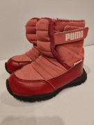 Kozaczki dziewczęce PUMA rozmiar 24, wygodne ocieplane
