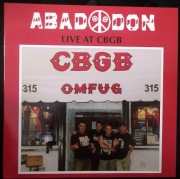 ABADDON - LIVE AT CBGB - LP BLACK - NOWA