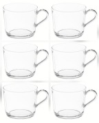 IKEA 365+ Kubek, bezbarwny, 36 cl 6 SZTUK