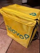 Plecak torba termiczna na jedzenie GLOVO stan IDEALNY