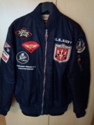 Nowa Atrakcyjna kurtka letnia Top Gun US Navy