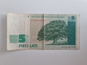 5 łat Łotwa (1996)