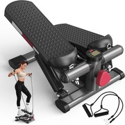 Mini Stepper Prosty Z Linkami JASPORT ST1 LCD cichy 100kg Max Fitness
