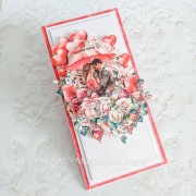 Kartka, ręcznie robiona, Rocznica, urodziny, Walentynki 