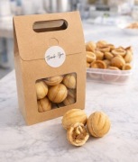 Domowe orzeszki z kremem kajmakowym – wypiek tradycyjny. Opak 15 szt