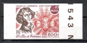 Wallis Futuna - Kopernik-znaczek cięty 