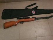 Wiatrówka z dolnym naciągiem 4,5 mm kolekcjonerska