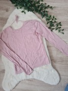 Bluzka na długi rękaw brudny róż NA-KD