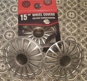 Kołpaki samochodowe J-TEC kapsle 15 cali nowe 4 szt